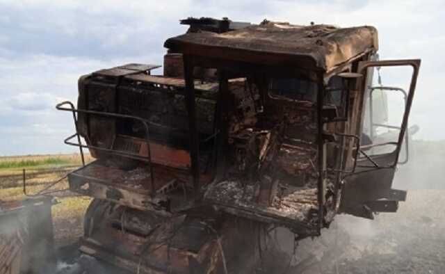 У Харківській області на міні підірвався комбайн