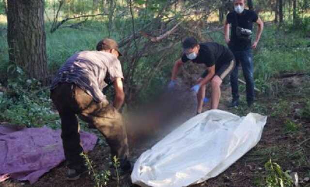 З тросом на руках і шиї: біля Бучі знайшли закатованого росіянами цивільного