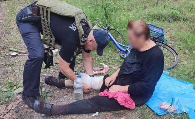 Женщина подорвалась на растяжке в лесу Черниговской области