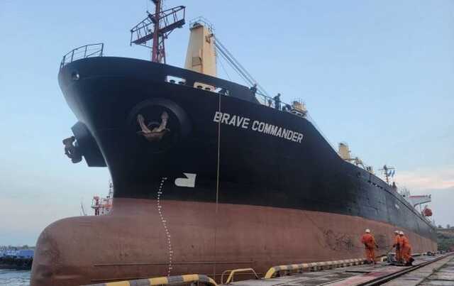 В Україну прибуло судно під завантаження зерном для Африки