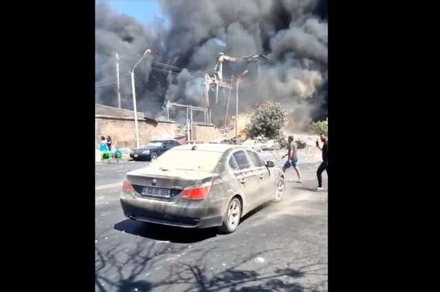 В Ереване произошел мощный взрыв в ТЦ: есть пострадавшие