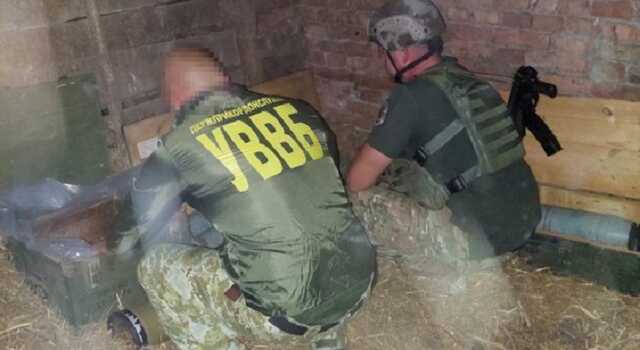 В Киевской области обнаружили схрон оружия российских оккупантов