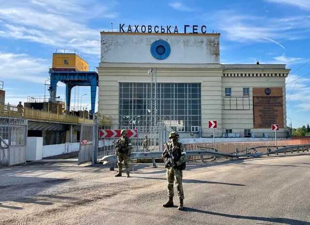 У Новій Каховці пролунали вибухи в районі ГЕС