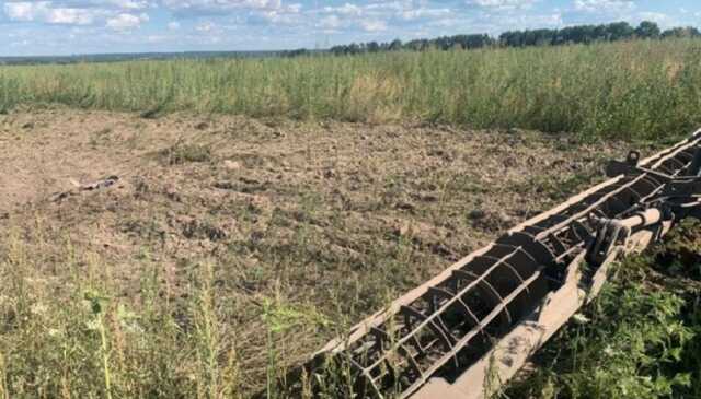 На Київщині трактор підірвався під час збирання врожаю