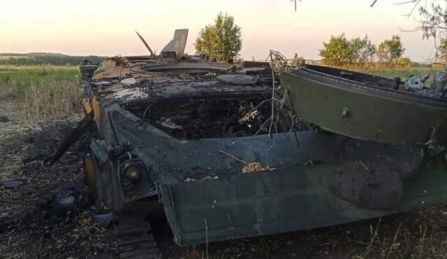 До пункту призначення танки не доїхали: спецпризначенці Нацгвардії знищили техніку РФ