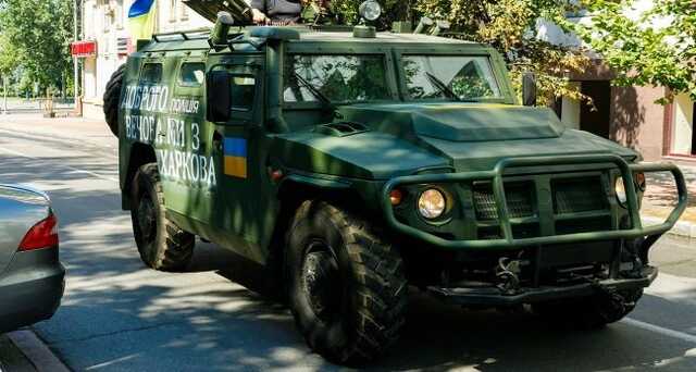 Синегубов показал, как трофейная российская техника патрулирует Харьков