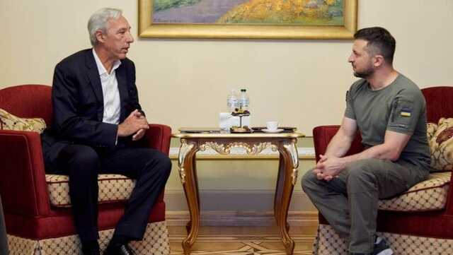 Зеленський зустрівся із главою МЗС Португалії