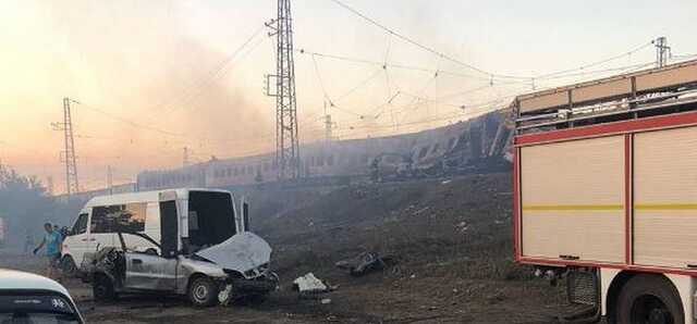Удар по поезду в Чаплином: число жертв возросло, продолжаются поисковые работы