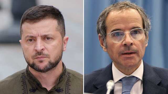 Зеленський зустрівся з головою МАГАТЕ Гроссі, - CNN