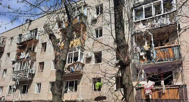 В Харькове снова под обстрел попал Киевский район и предприятие