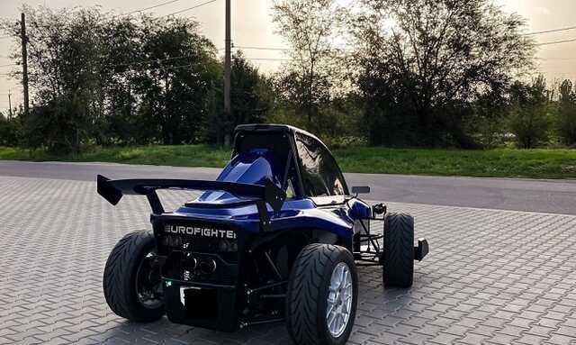 Українець збудував своїми руками швидкісний гоночний болід