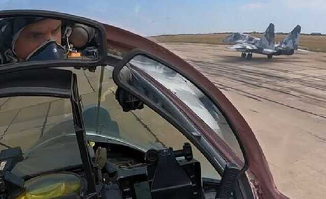 Пілот ЗСУ показав бойову роботу МіГ-29