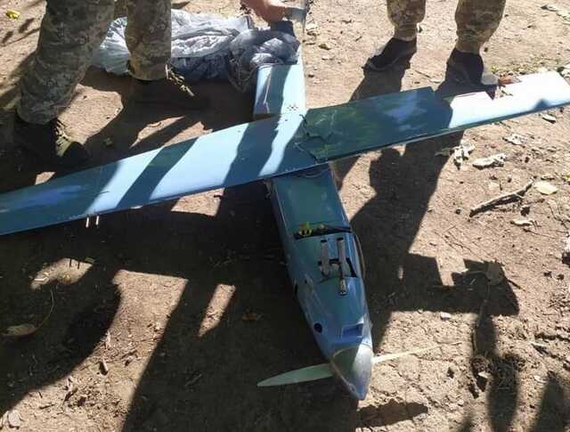 Украинские военные сбили российский беспилотник "Картограф" с 12 камерами