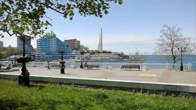 В центре Севастополя прогремели взрывы