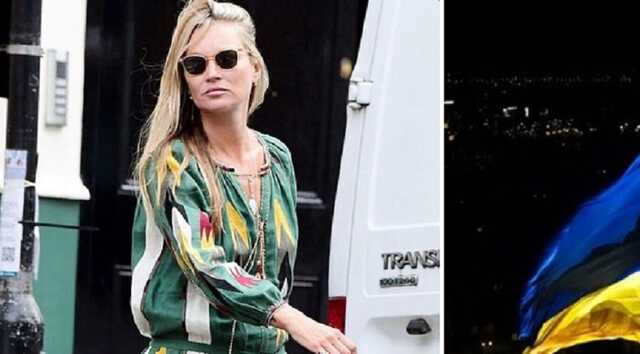 Кейт Мосс вийшла в світ у сукні-вишиванці від відомого українського бренду