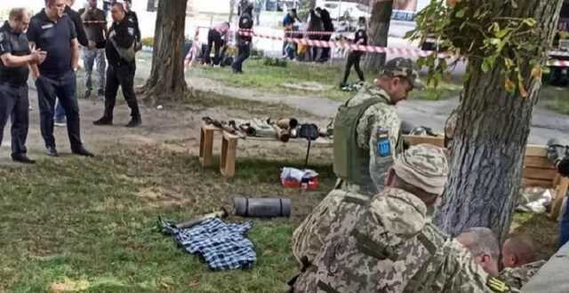 В Чернигове ищут свидетелей взрыва на выставке оружия