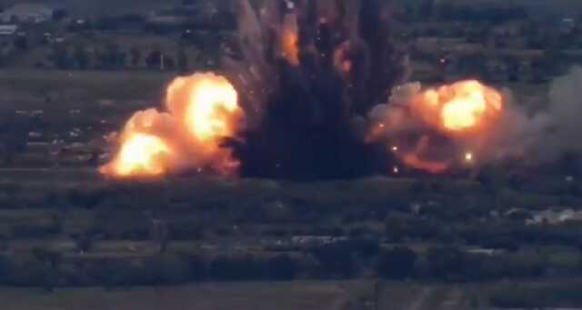 В Харьковской области ВСУ уничтожили склад боеприпасов и технику россиян, – Генштаб ВСУ