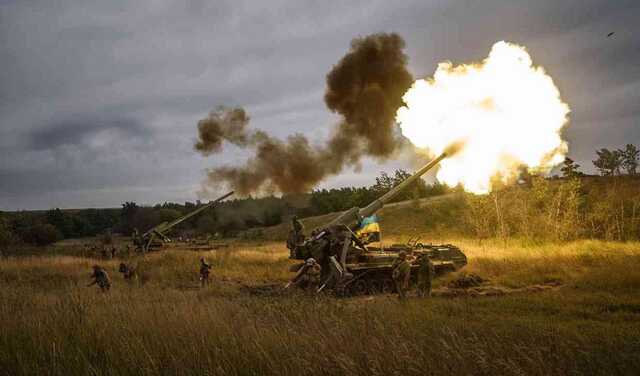 Бойцы 24 ОМБр эффектно уничтожили боевые машины оккупантов