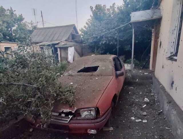 Ночью оккупанты обстреляли из "Градов" и тяжелой артиллерии Никопольский район Днепропетровщины