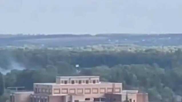 Над Балаклеей поднят украинский флаг