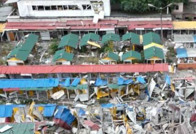 З’явилися фото наслідків нічних "прильотів" по Дніпру з висоти пташиного польоту