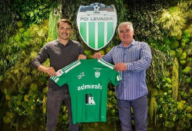 Новым главным тренером эстонского ФК "Левадия" назначен украинец Максим Калиниченко