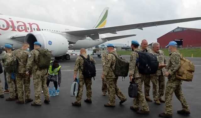 Українські військові виведені з місії ООН в Демократичній Республіці Конго