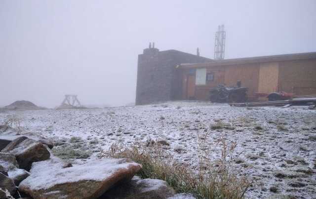 В Україні випав перший сніг