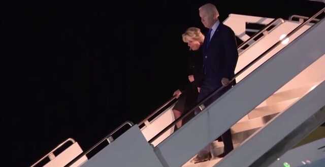 На церемонию похорон королевы Елизаветы II прибыл Байден с супругой