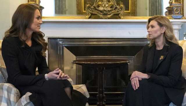 Олена Зеленська зустрілася з Кейт Міддлтон