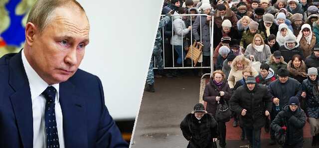 В очікуванні звернення Путіна росіяни гуглили, як виїхати з країни