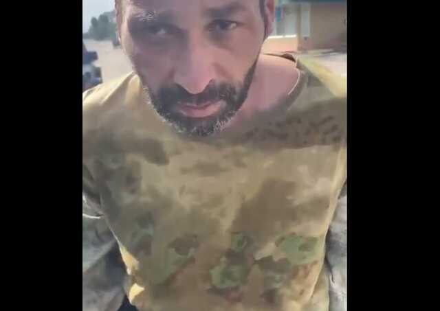 Допит російського "визволителя" з інгушського міста Назрань