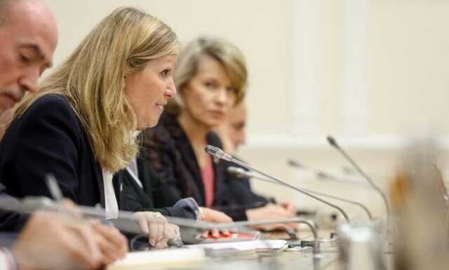 Глава Национального собрания Франции впервые посетила Украину и встретилась с Зеленским