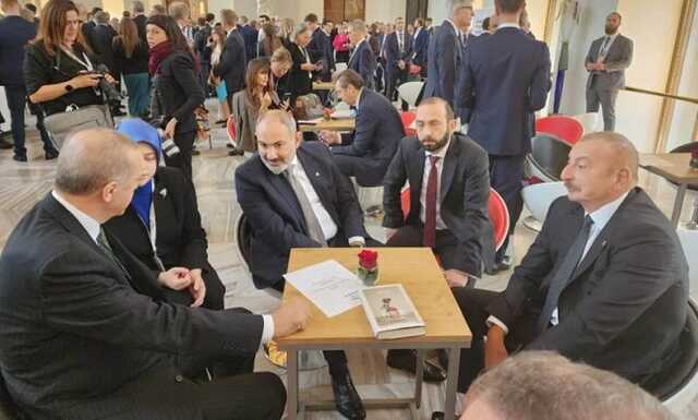 Ердоган знову посередник: лідери Азербайджану та Вірменії зустрілися у Празі