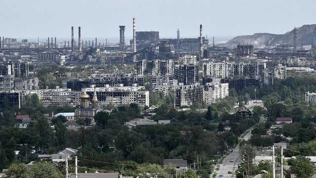 В Маріуполі партизани підпалили місце розквартирування російських офіцерів