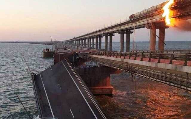 Водія фури використали наосліп при підриві Кримського мосту - ЗМІ