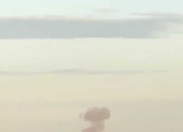 В окупованому Херсоні сталася "бавовна", піднявся дим