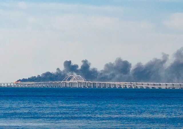 У ФСБ заявили, що затримали кількох підозрюваних у підриві Кримського мосту