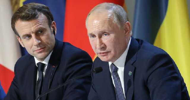 Макрон хочет разговаривать с Путиным даже после массовых обстрелов Украины