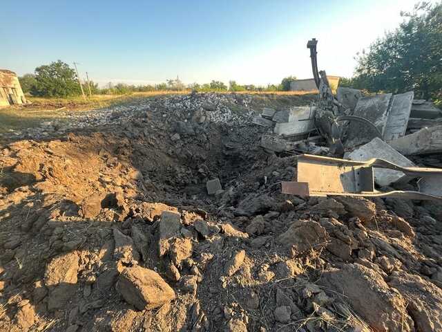 Війська РФ завдали удару по Костянтинівці на Донеччині