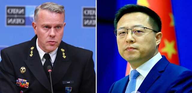Глава військового комітету НАТО посперечався з китайським дипломатом через війну в Україні
