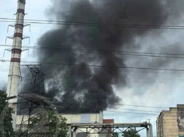 Пожежа на Бурштинській ТЕС ліквідована, - ОВА