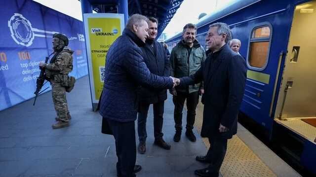 До Києва з першим візитом із початку повномасштабної війни прибув президент Швейцарії