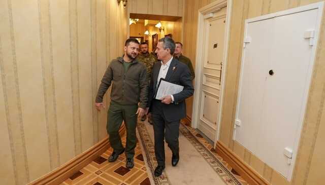 Зеленський зустрівся з президентом Швейцарії