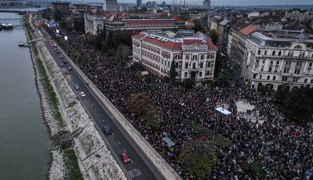 У Будапешті пройшли масові протести проти уряду Орбану
