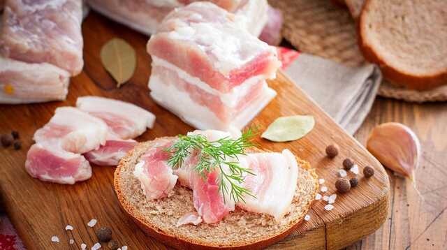 В Украине подорожало сало