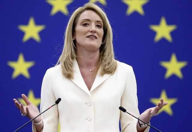 "Вісім місяців тому світ змінився назавжди": президентка Європарламенту назвала допомогу Україні обов’язком Європи