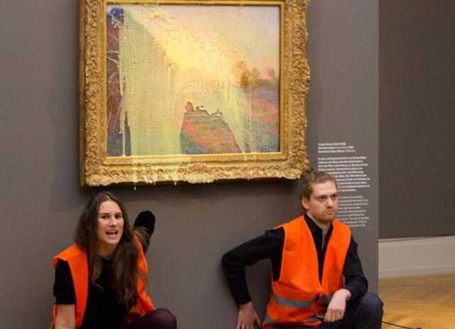 У Німеччині екоактивісти облили картопляним пюре картину Клода Моне за $110 млн