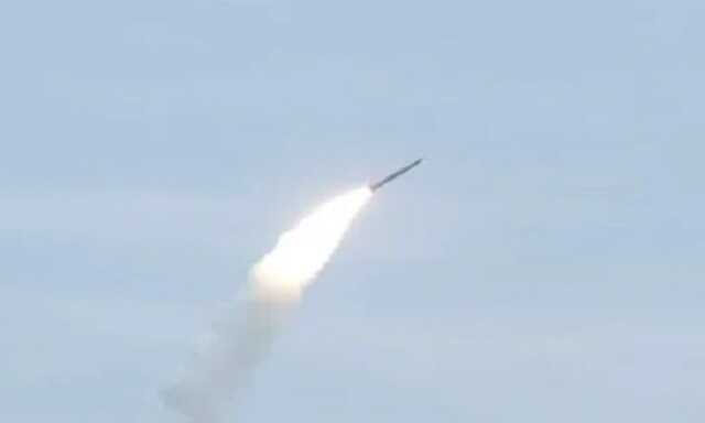 Полиция показала обломки ракеты, сбитой сегодня над Киевской областью