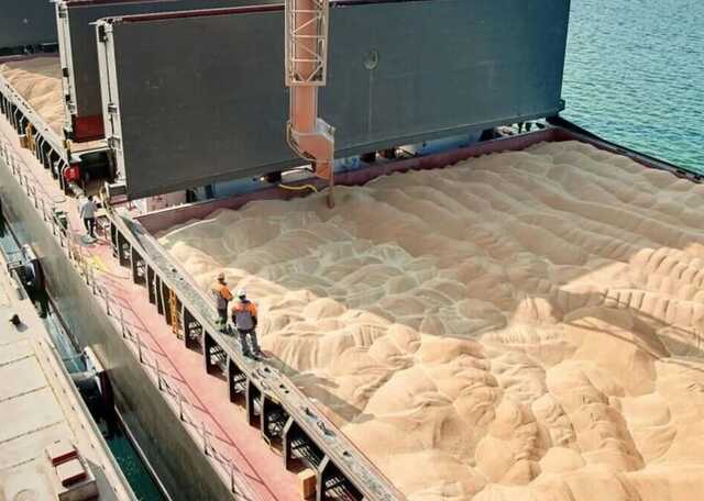 Оккупанты обстреляли баржу с зерном в Бужско-Днепровско-Лиманском канале